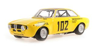 ALFA ROMEO GTA 1300 – MONZEGLIO SQUADRA CORSE – ZANETTI/RUSPA – TARGA FLORIO 1971 - L.E. 600 pcs. Minichamps 1:18 Metallmodell