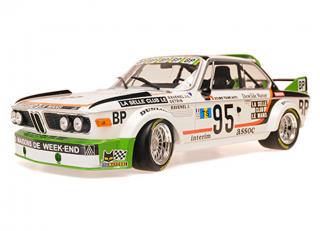 BMW 3.0 CSL - LES MAISON DU WEEK-END - RAVENEL/RAVENEL/DETRIN - WINNER GR.II LE MANS 1976 Minichamps 1:18 Metallmodell, Türen, Motorhaube... nicht zu öffnen