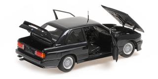 BMW M3 (E30) - 1987 - BLUE METALLIC Minichamps 1:18 Metallmodell (Türen, Motorhaube, Kofferraum zu öffnen!)