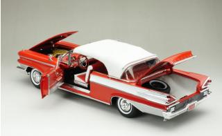 Mercury Park Lane 1959 Closed Convertible-White/Canton Red SunStar Metallmodell 1:18