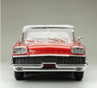 Mercury Park Lane 1959 Closed Convertible-White/Canton Red SunStar Metallmodell 1:18