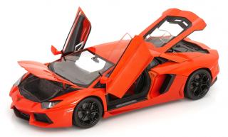 Lamborghini Aventador LP700-4 2011 orange Welly 1:18