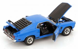 Ford Mustang Boss 302 1967 blau Welly 1:18