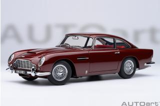 Aston Martin DB5 1964 (dubonnet rosso/red) (composite model/full openings) AUTOart 1:18