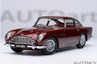 Aston Martin DB5 1964 (dubonnet rosso/red) (composite model/full openings) AUTOart 1:18