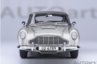 Aston Martin DB5 “007 GOLDFINGER” with weapons (silver) AUTOart 1:18