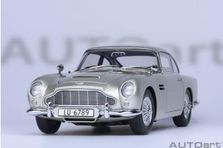 Aston Martin DB5 “007 GOLDFINGER” with weapons (silver) AUTOart 1:18