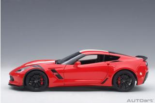 CHEVROLET CORVETTE C7 GRAND SPORT (RED) 2017 (COMPOSITE MODEL/FULL OPENINGS) AUTOart 1:18