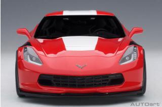 CHEVROLET CORVETTE C7 GRAND SPORT (RED) 2017 (COMPOSITE MODEL/FULL OPENINGS) AUTOart 1:18