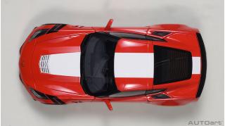 CHEVROLET CORVETTE C7 GRAND SPORT (RED) 2017 (COMPOSITE MODEL/FULL OPENINGS) AUTOart 1:18