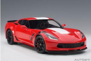 CHEVROLET CORVETTE C7 GRAND SPORT (RED) 2017 (COMPOSITE MODEL/FULL OPENINGS) AUTOart 1:18