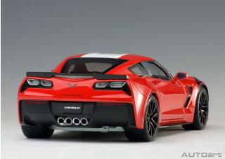 CHEVROLET CORVETTE C7 GRAND SPORT (RED) 2017 (COMPOSITE MODEL/FULL OPENINGS) AUTOart 1:18