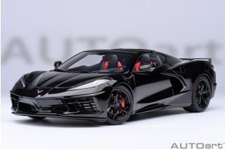 CHEVROLET CORVETTE C8 STINGRAY (BLACK) AUTOart 1:18 Composite