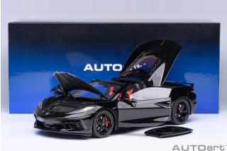 CHEVROLET CORVETTE C8 STINGRAY (BLACK) AUTOart 1:18 Composite