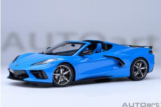 CHEVROLET CORVETTE C8 STINGRAY (RAPID BLUE) AUTOart 1:18 Composite