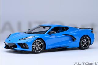 CHEVROLET CORVETTE C8 STINGRAY (RAPID BLUE) AUTOart 1:18 Composite