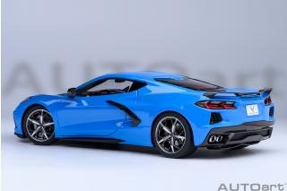 CHEVROLET CORVETTE C8 STINGRAY (RAPID BLUE) AUTOart 1:18 Composite