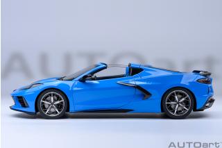 CHEVROLET CORVETTE C8 STINGRAY (RAPID BLUE) AUTOart 1:18 Composite