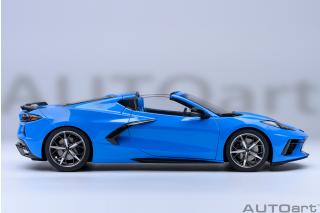 CHEVROLET CORVETTE C8 STINGRAY (RAPID BLUE) AUTOart 1:18 Composite