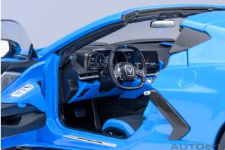 CHEVROLET CORVETTE C8 STINGRAY (RAPID BLUE) AUTOart 1:18 Composite