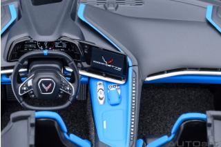 CHEVROLET CORVETTE C8 STINGRAY (RAPID BLUE) AUTOart 1:18 Composite