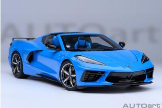 CHEVROLET CORVETTE C8 STINGRAY (RAPID BLUE) AUTOart 1:18 Composite