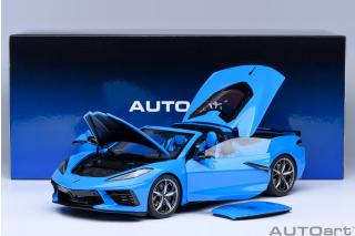 CHEVROLET CORVETTE C8 STINGRAY (RAPID BLUE) AUTOart 1:18 Composite