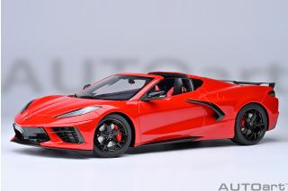 CHEVROLET CORVETTE C8 STINGRAY (TORCH RED) AUTOart 1:18 Composite