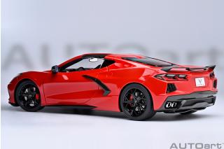 CHEVROLET CORVETTE C8 STINGRAY (TORCH RED) AUTOart 1:18 Composite