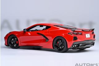 CHEVROLET CORVETTE C8 STINGRAY (TORCH RED) AUTOart 1:18 Composite