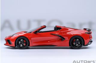 CHEVROLET CORVETTE C8 STINGRAY (TORCH RED) AUTOart 1:18 Composite