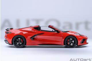 CHEVROLET CORVETTE C8 STINGRAY (TORCH RED) AUTOart 1:18 Composite