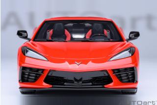 CHEVROLET CORVETTE C8 STINGRAY (TORCH RED) AUTOart 1:18 Composite