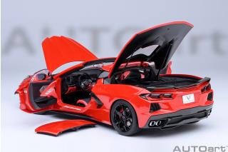 CHEVROLET CORVETTE C8 STINGRAY (TORCH RED) AUTOart 1:18 Composite