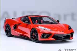 CHEVROLET CORVETTE C8 STINGRAY (TORCH RED) AUTOart 1:18 Composite