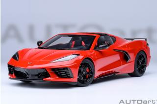 CHEVROLET CORVETTE C8 STINGRAY (TORCH RED) AUTOart 1:18 Composite