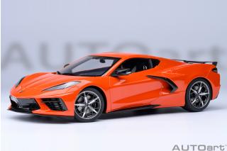 CHEVROLET CORVETTE C8 STINGRAY (SEBRING ORANGE) AUTOart 1:18 Composite