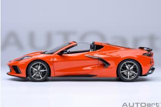 CHEVROLET CORVETTE C8 STINGRAY (SEBRING ORANGE) AUTOart 1:18 Composite