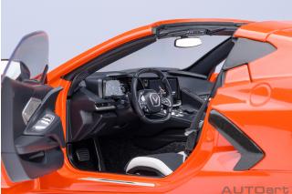 CHEVROLET CORVETTE C8 STINGRAY (SEBRING ORANGE) AUTOart 1:18 Composite