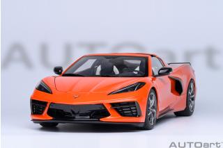 CHEVROLET CORVETTE C8 STINGRAY (SEBRING ORANGE) AUTOart 1:18 Composite