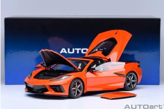 CHEVROLET CORVETTE C8 STINGRAY (SEBRING ORANGE) AUTOart 1:18 Composite