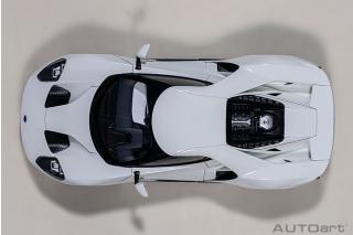 FORD GT 2017 (FROZEN WHITE) (COMPOSITE MODEL/FULL OPENINGS) AUTOart 1:18