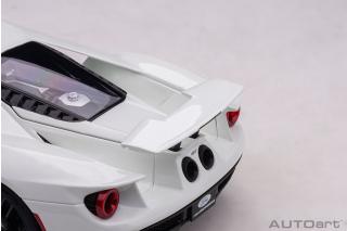 FORD GT 2017 (FROZEN WHITE) (COMPOSITE MODEL/FULL OPENINGS) AUTOart 1:18