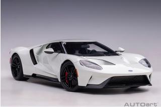 FORD GT 2017 (FROZEN WHITE) (COMPOSITE MODEL/FULL OPENINGS) AUTOart 1:18