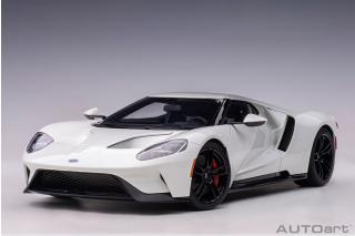 FORD GT 2017 (FROZEN WHITE) (COMPOSITE MODEL/FULL OPENINGS) AUTOart 1:18