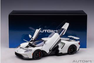 FORD GT 2017 (FROZEN WHITE) (COMPOSITE MODEL/FULL OPENINGS) AUTOart 1:18