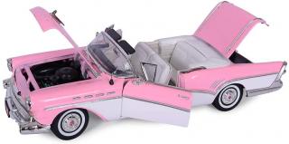 Buick Roadmaster 1957 pink/weiß MotorMax 1:18