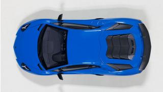 LAMBORGHINI AVENTADOR LP750-4 SV (BLU LEMANS/BLUE) 2015 (COMPOSITE MODEL/FULL OPENINGS) AUTOart 1:18