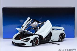 McLaren P1 silicia weiß (composite model/full openings) AUTOart 1:18