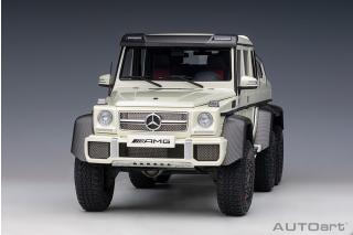 Mercedes-Benz G63 AMG 6x6 designo diamond white AutoArt 1:18